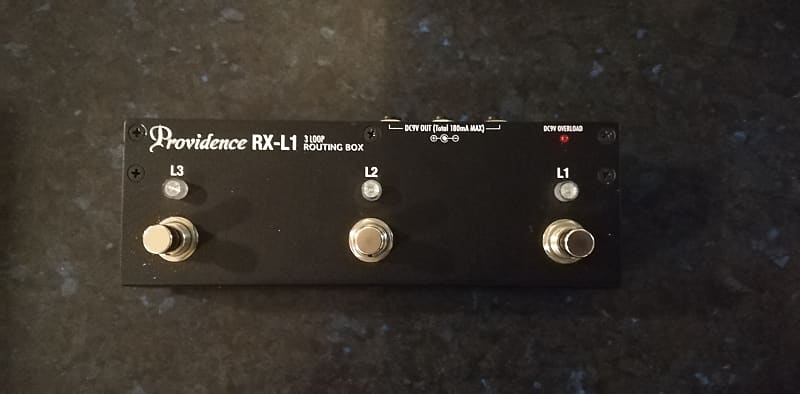 Providence RX-L1 3 Loop Routing Box 2015 black | Reverb Canada