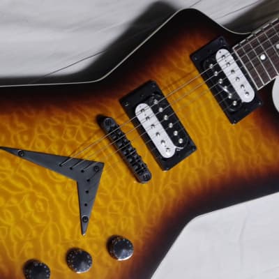 DEAN ZX Quilt Maple electric GUITAR Trans Brazilia - Bolt-on