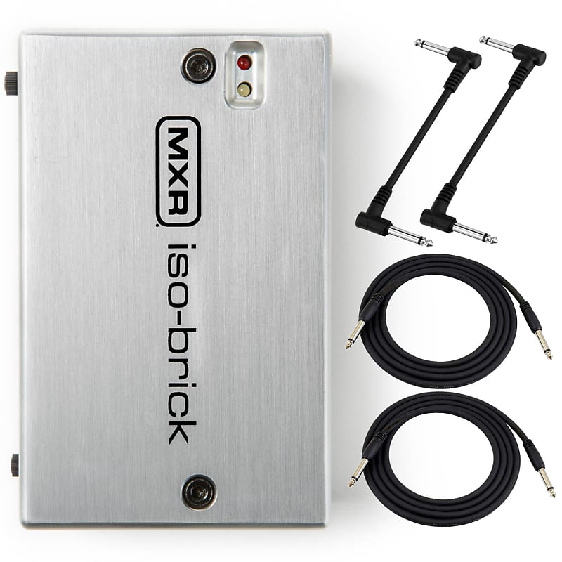 MXR M238 Iso-Brick Power Supply, 10 Variable Outputs with Cables