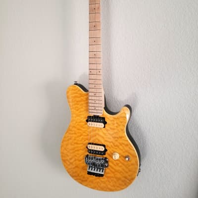 AX-40D Sterling by MusicMan in Transparent Gold w/ DiMarzio 