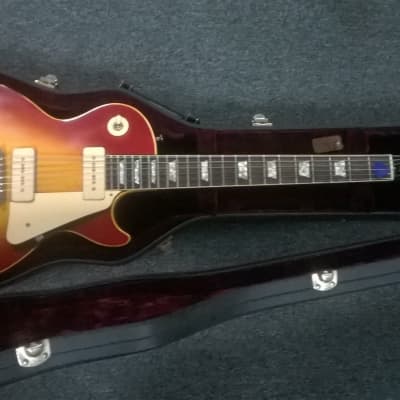 Gibson Les Paul 1990's Burgandy Lined Historic Custom Shop Case Deluxe Standard Custom Junior image 3