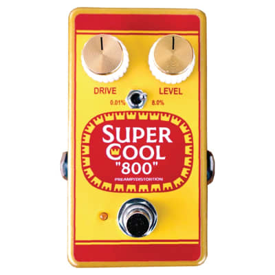Supercool Pedals 800 Preamp/Distortion for sale