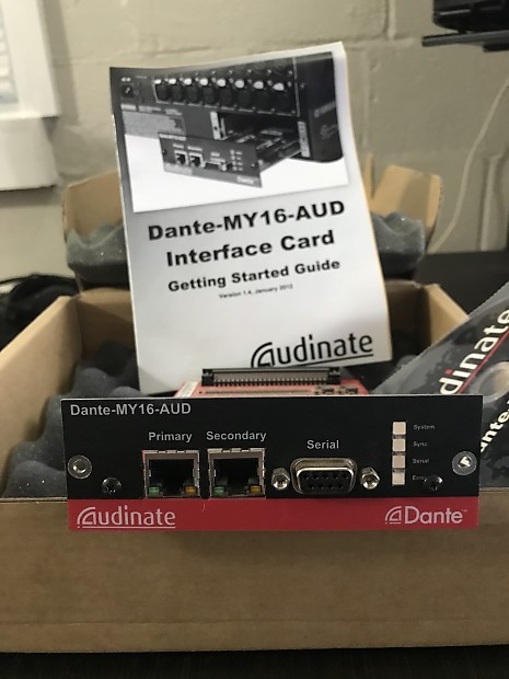 Amazon.com: Audinate, 16-Ch Dante Network I/O Card : Electronics