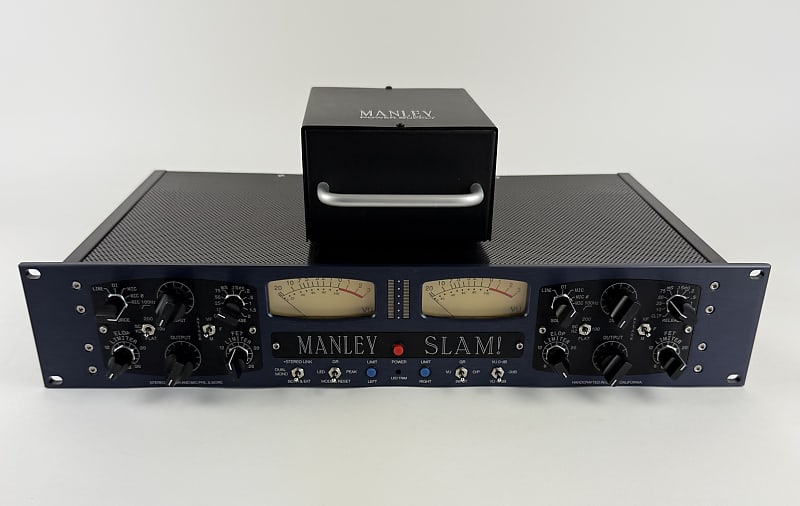 配信機器・PA機器・レコーディング機器 Manley SLAM! Stereo Limiter & Mic Pre Manley SLAM! Stereo Limiter & Mic Pre