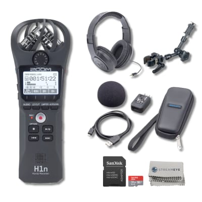 Zoom H1n 2-Input / 2-Track Portable Handy Recorder with Onboard X