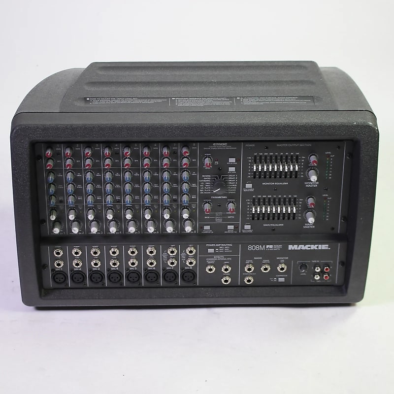 Mackie 808M 8-Channel 1200-Watt Powered Mixer image 1