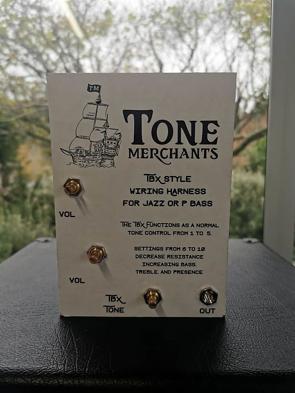 Tone Merchants TBX Jazz Bass Wiring Harness 2023 | Reverb UK