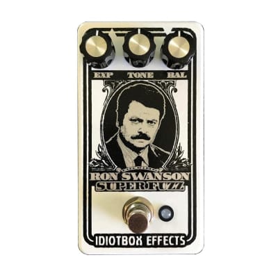 Reverb.com listing, price, conditions, and images for idiotbox-effects-ron-swanson-super-fuzz