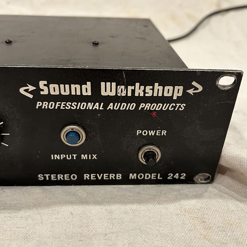 Sound Workshop 242 vintage rackmount stereo spring | Reverb Canada