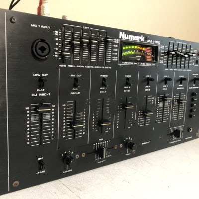 Numark DM 1180 DJミキサー　ベスタクス Numark DM-1180 Mixer Preamp DJ Audio Audiophile Vintage HiFi