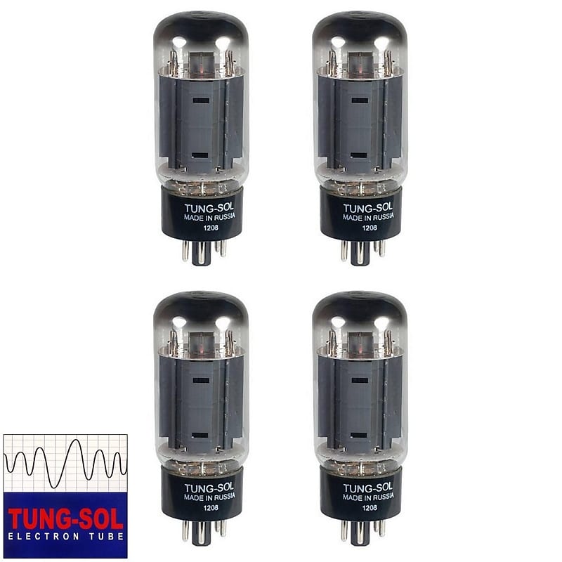 7581a Matched Pair (2 Tubes Size Philips ECG 7581A 7581 (6L6GC 6L6