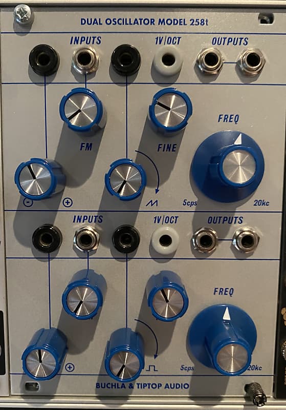 Tiptop Audio Dual Oscillator 258t | Reverb