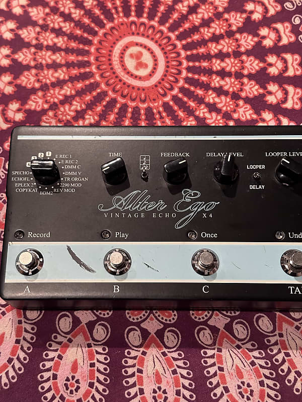 Pedal Alter Ego X4 Vintage Echo Delay TC Electronic