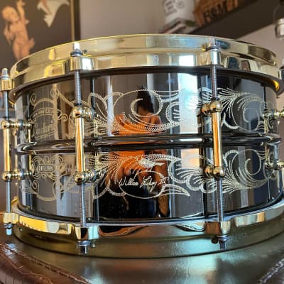 *Super Rare* Ludwig Black Beauty 100th Anniversary  | Hand Engraved | 1 of 100 image 6