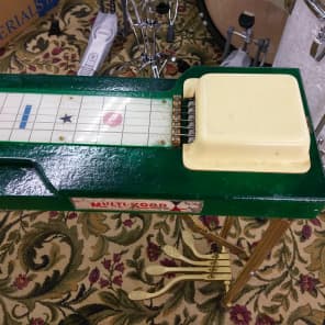 Vintage Harlin Brothers Multi-Kord 6 String Pedal Steel Guitar Made In Indianapolis Indiana image 8