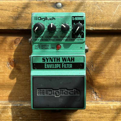 (17502) DigiTech X-Series Synth Wah Envelope Filter 2010s - Green image 1