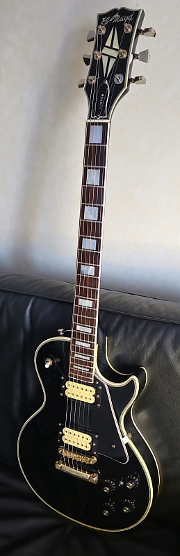 Rare El Maya Les Paul Custom 1970s - Black Beauty Dimarzio