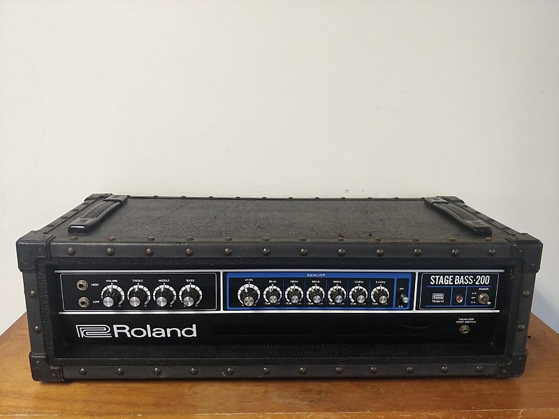RARE MIJ 1978 Roland Stage Bass SB200 Head ~One Year Only~ Pair With Your Jazz Chorus image 1