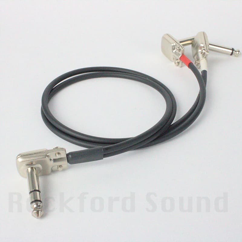 Mogami W2314 Insert/Stereo Cable 2 FT Right Angle TRS to Reverb