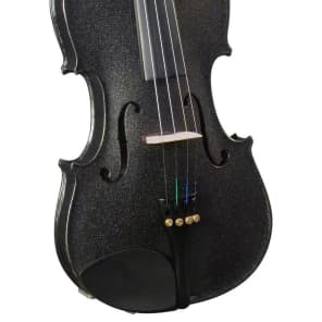 Bellafina BVI15044OFBK Rainbow Series 4/4 Full-Size Violin Outfit