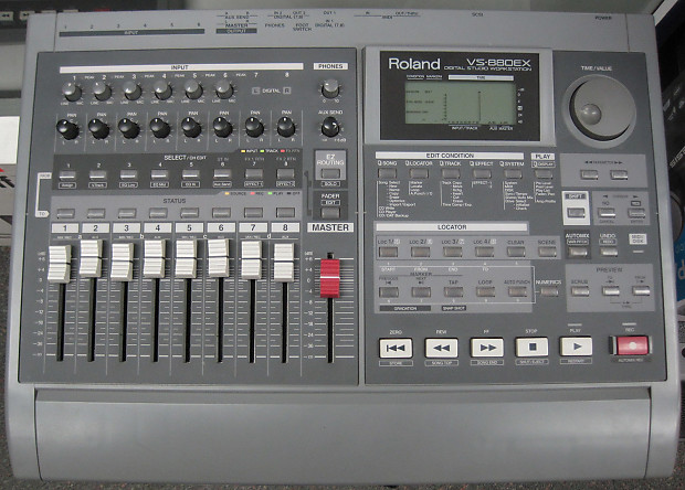 Roland VS-880EX Digital Studio Recording Workstation Recorder VS880EX