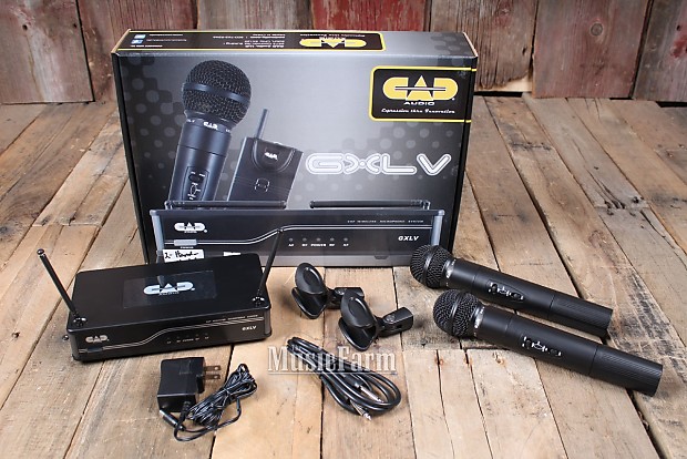 CAD GXLVHH-J Dual Handheld Mic Wireless System - Band J image 1