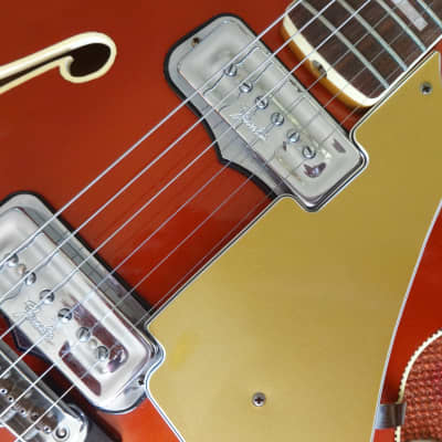Fender Coronado II 1967 Candy Apple Red image 7
