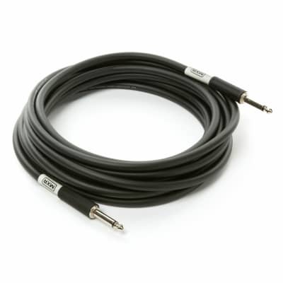 MXR DCIS20 Standard Series 20 ft. Straight Instrument Cable, Black image 3