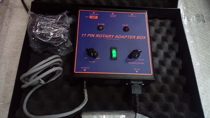 11 PIN Rotary Adapter Box+6 pin cable+Bag image 1
