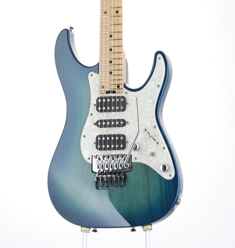 Schecter EX-V-24-STD-FRT Indigo Light Blue Sunburst (S/N:110213) (10/25)