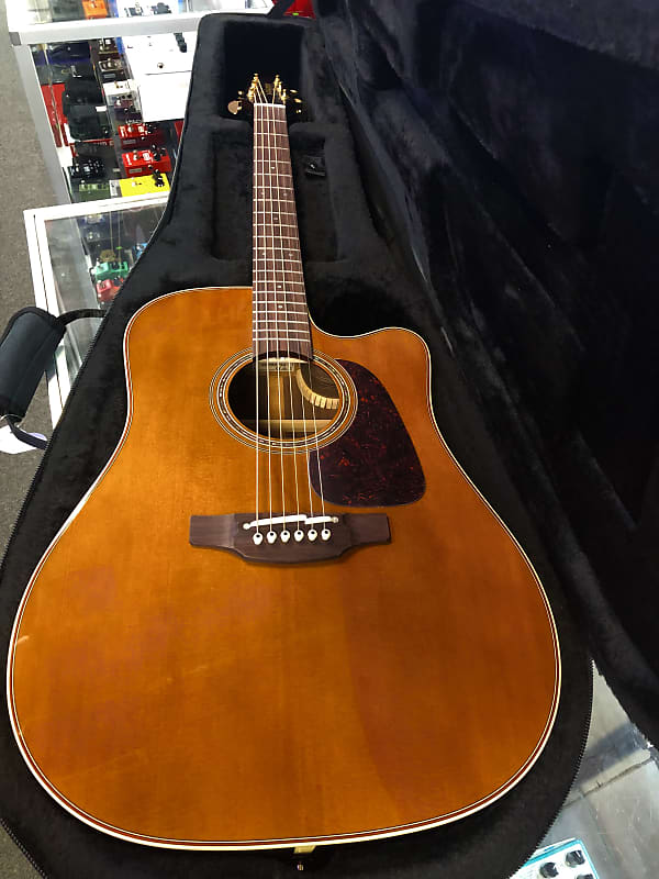 Takamine JP5DC Pro Series Acoustic Electric with Gig Case, Whiskey Brown - Made in Japan image 1