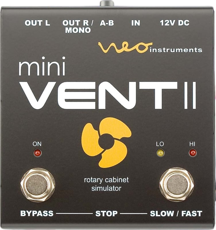 Neo Instruments Mini Vent II Rotary Speaker Cab Simulator Pedal | Reverb