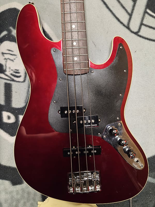 Fender AJB Aerodyne Jazz Bass 2003 - 2015 - Old Candy Apple Red