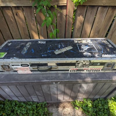 super heavy duty touring/flight case for P Bass guitar for sale