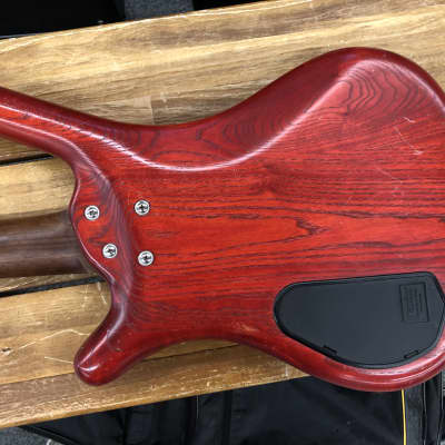 Warwick Corvette Standard Burgundy Red 2009 Made In Germany w/ Rockbag Consignment image 9