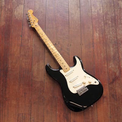Fender Standard Stratocaster Black 1983 image 3