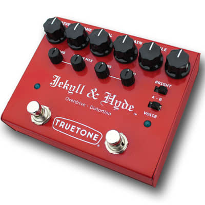 Truetone V3 Jekyll & Hyde Overdrive & Distortion Guitar Pedal for sale