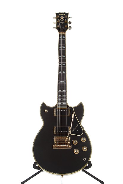 1984 Yamaha SG-3000 Custom Black Metallic | Guitar Chimp