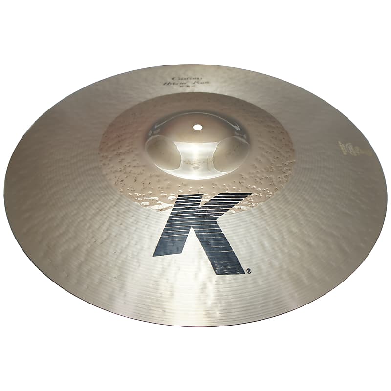 Zildjian 20" K Custom Series Hybrid Ride Medium Drumset Cast Bronze Cymbal with Mid Sound and Large Bell Size K0998 image 1