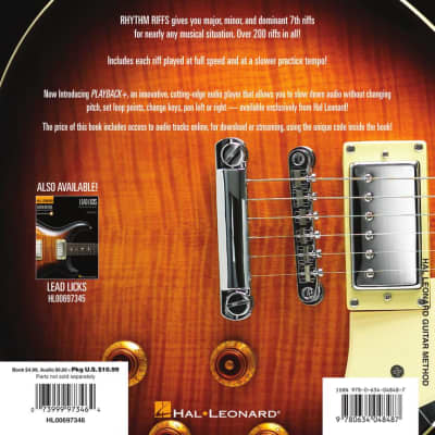 Hal Leonard Guitar Method - Rhythm Riffs Book w/CD image 2