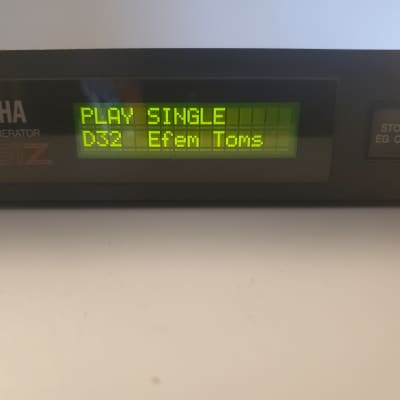 Yamaha TX81Z Rackmount FM Tone Generator 1987 - 1988 - Black