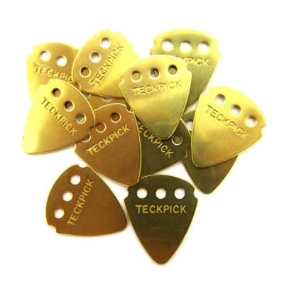 Dunlop Guitar Picks  Techpick (Tech Pick) Aluminum  Metal   Brass image 1