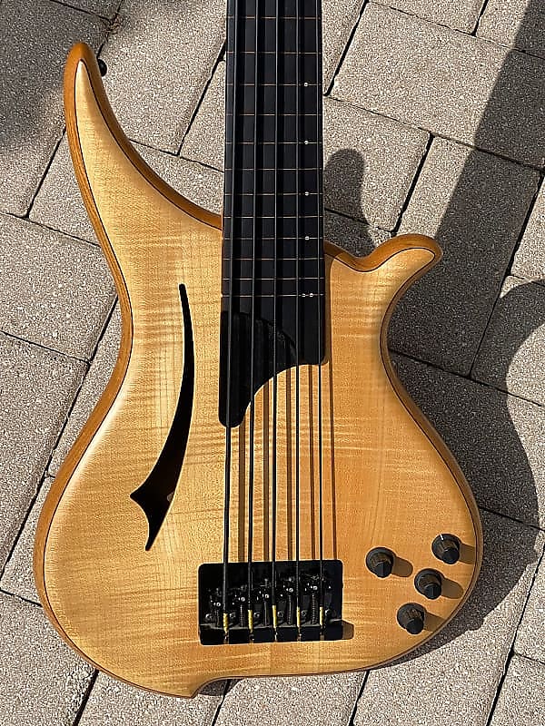 Tune WB5FM 5 String Fretless Bass 1990 ultra rare made in Reverb