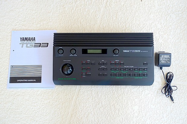 Yamaha TG33 Tone Generator FM Vintage Digital Vector
