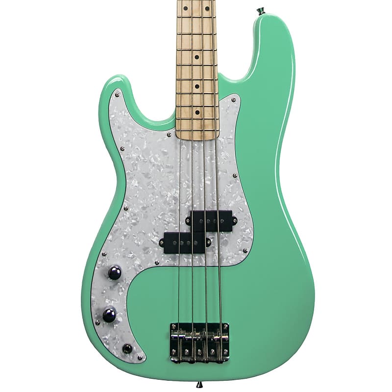 Sawtooth Left-Handed EP Series Electric Bass Guitar, Surf | Reverb