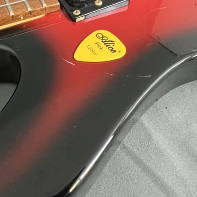 Anboy Electric Guitar Red Burst Fujigen! MIJ! | Reverb