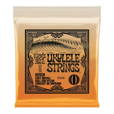 Ernie Ball Concert/Soprano Ukulele Strings - CLEAR, #P02329 image 1