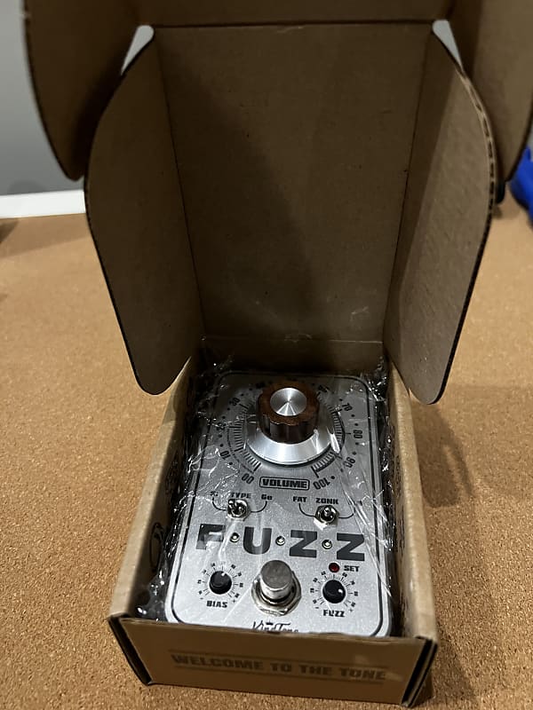 King Tone Guitar Minifuzz V2 2022 Silver | Reverb