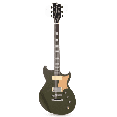【中古】 Reverend Reverend Reverend Sensei RA Solidbody Electric Guitar - Silver Burst
