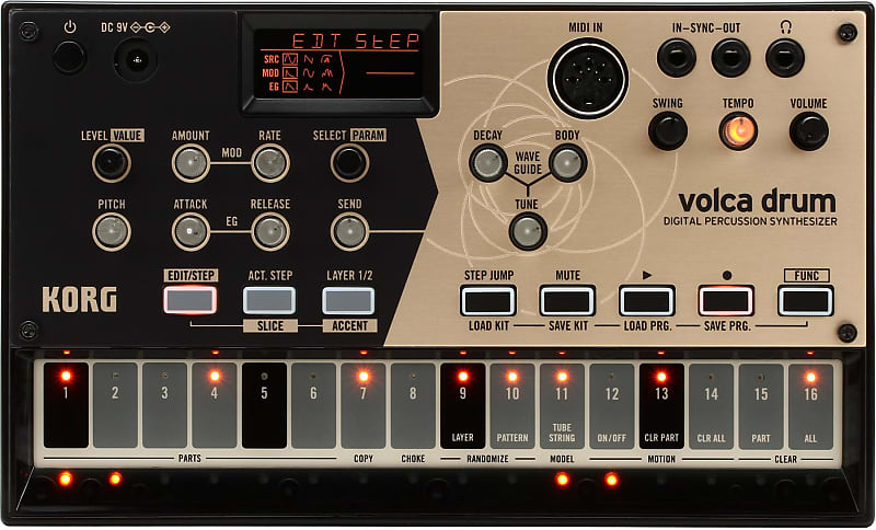 Korg Volca Drum Physical Modeling Drum Synthesizer image 1